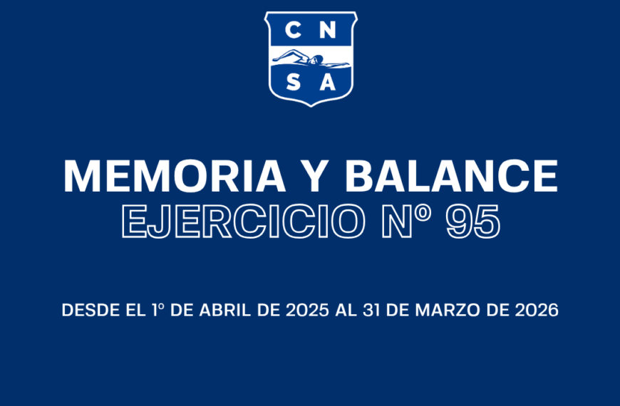 Memoria y Balance – Ejercicio Nº 95